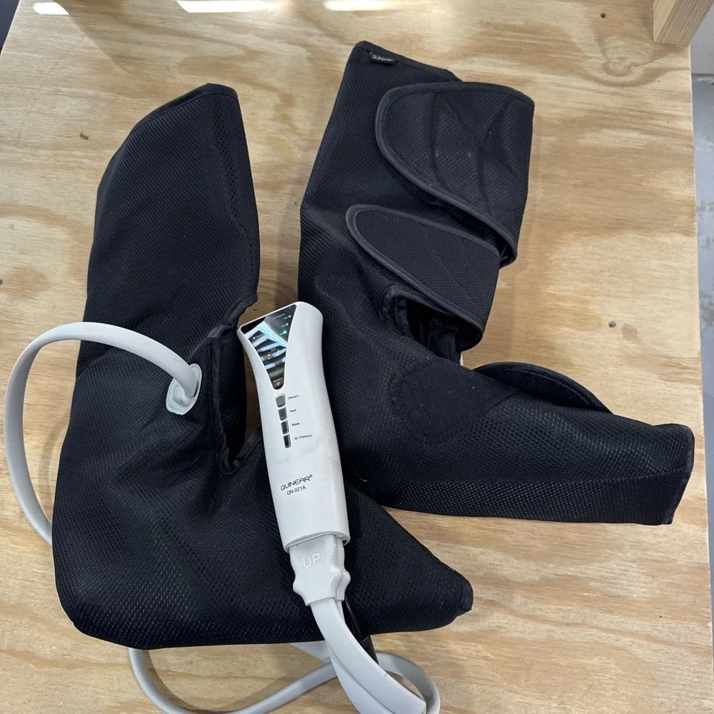 QUINEAR Leg Massager with‎ Heat and Compression Sequential Compression Device